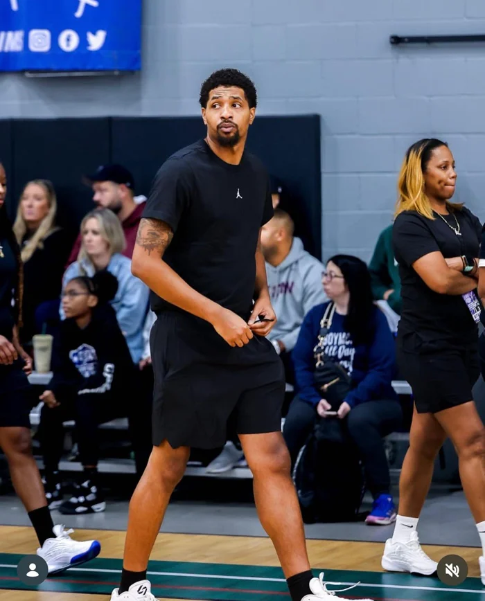 Coach Brandon Clyburn in the Be The 1 gym