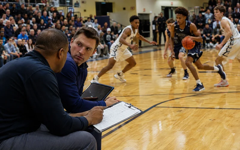 College Coaches Scout Prep School Players